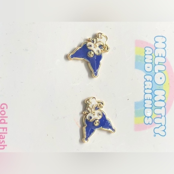 Hello‎ Kitty & Friends Kuromi stud earrings new - Picture 4 of 16